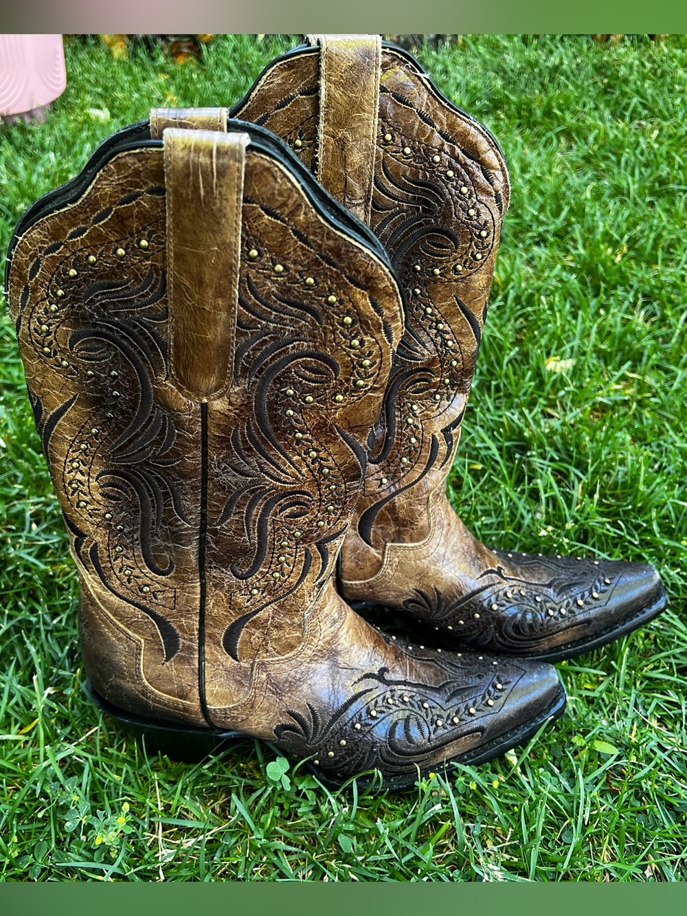 J.B. Dillon cowboy boot sz 8 like new